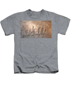Menorah Titus Arch Rome - Kids T-Shirt