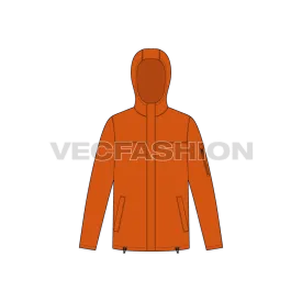 Mens Sport Hooded Jacket