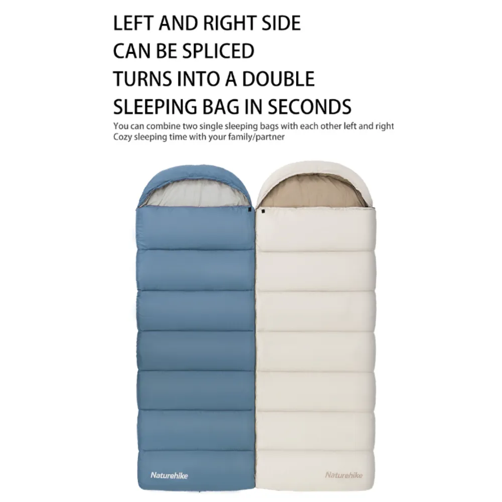 Naturehike BE400 USB Heated Winter Sleeping Bag Left
