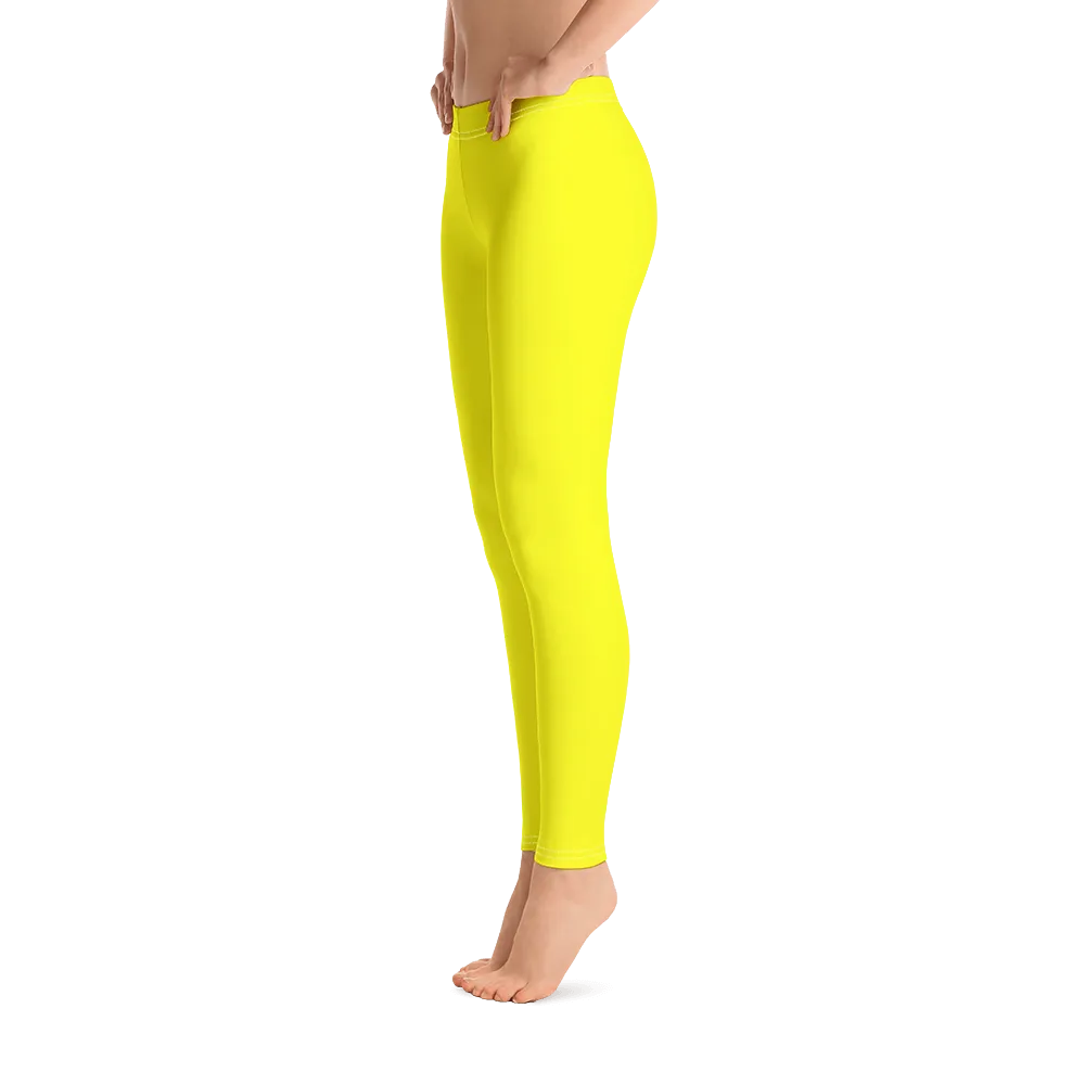 Neon Yellow Leggings