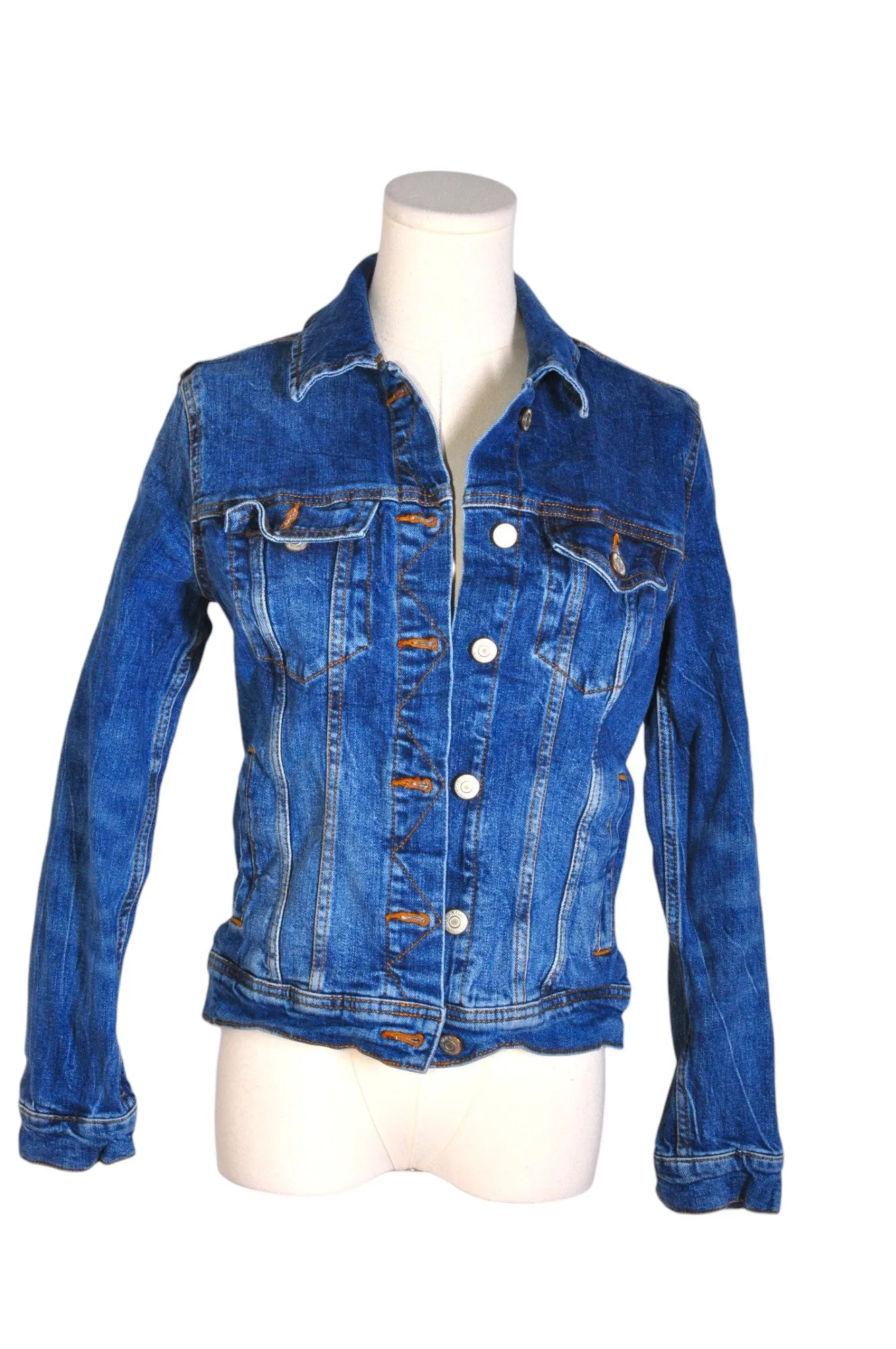 OLD NAVY Women Denim Jackets Regular fit in Blue - M
