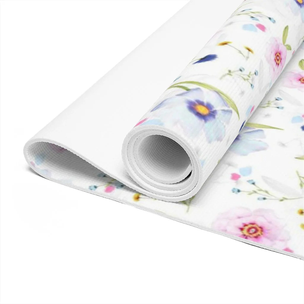 Pansies Foam Yoga Mat