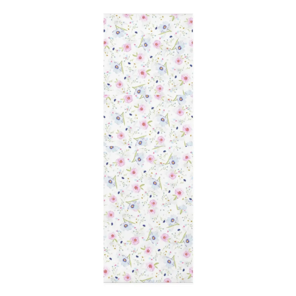 Pansies Foam Yoga Mat