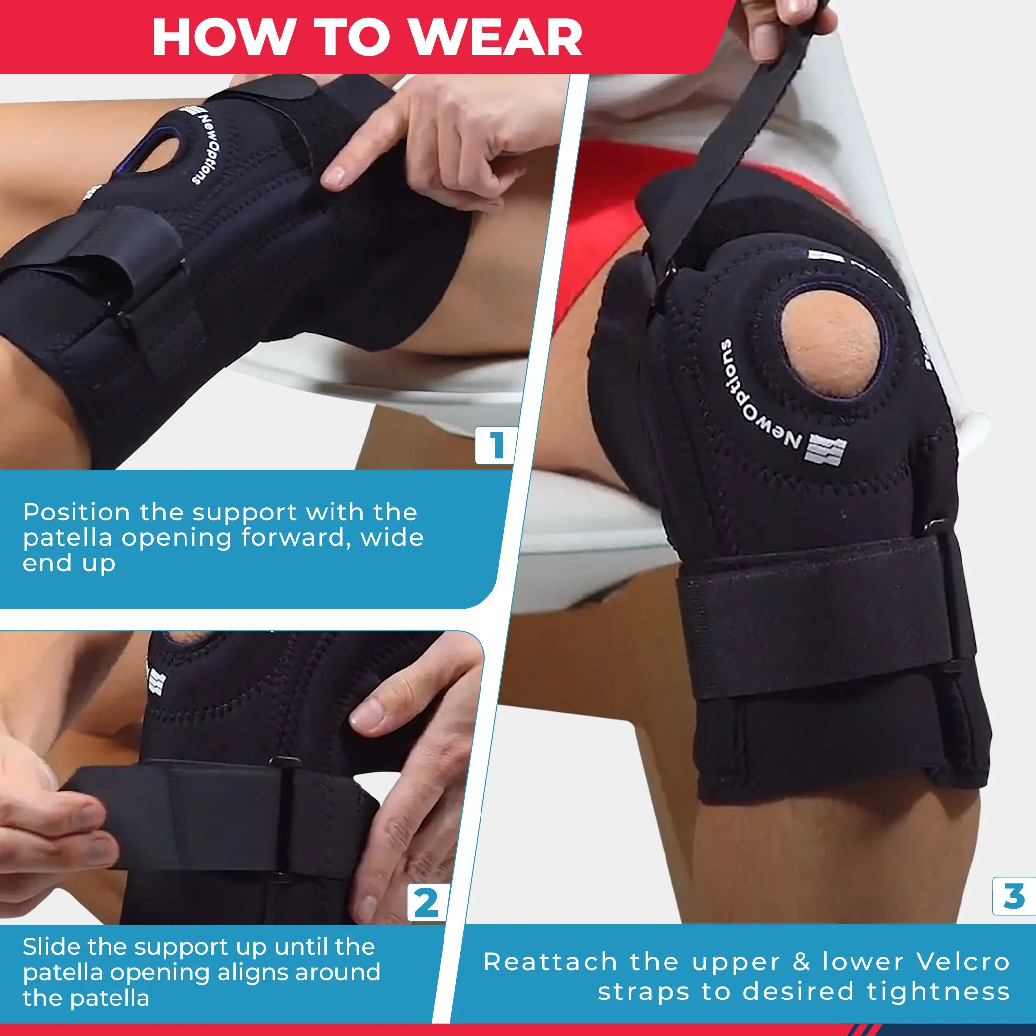 Patella Knee Stabilizer Brace (K14-D)