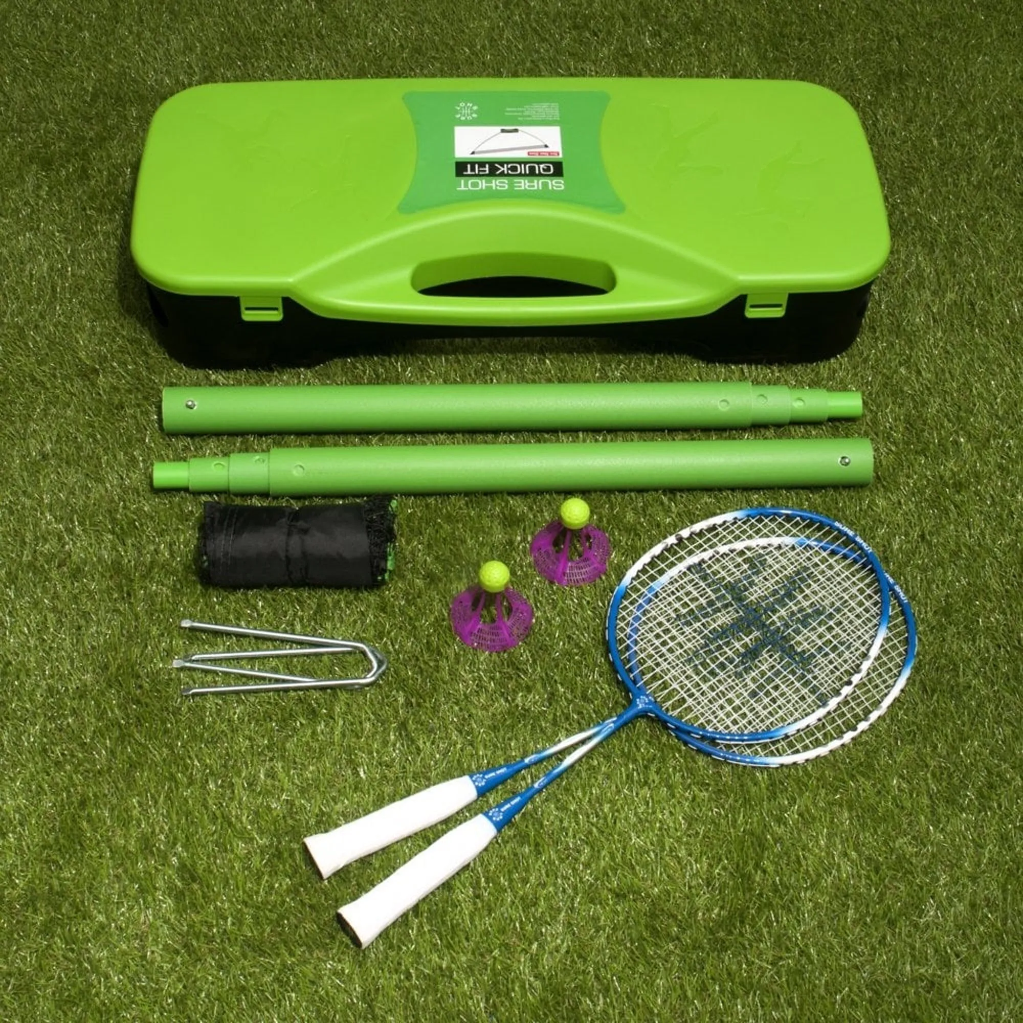 Quick Fit Badminton Senior 3M Outdoor Set