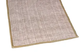 Quilted Handwoven Nettle and Hemp Yoga Mat