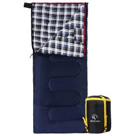 REDCAMP Outdoors Cotton Flannel Sleeping bag for Camping
