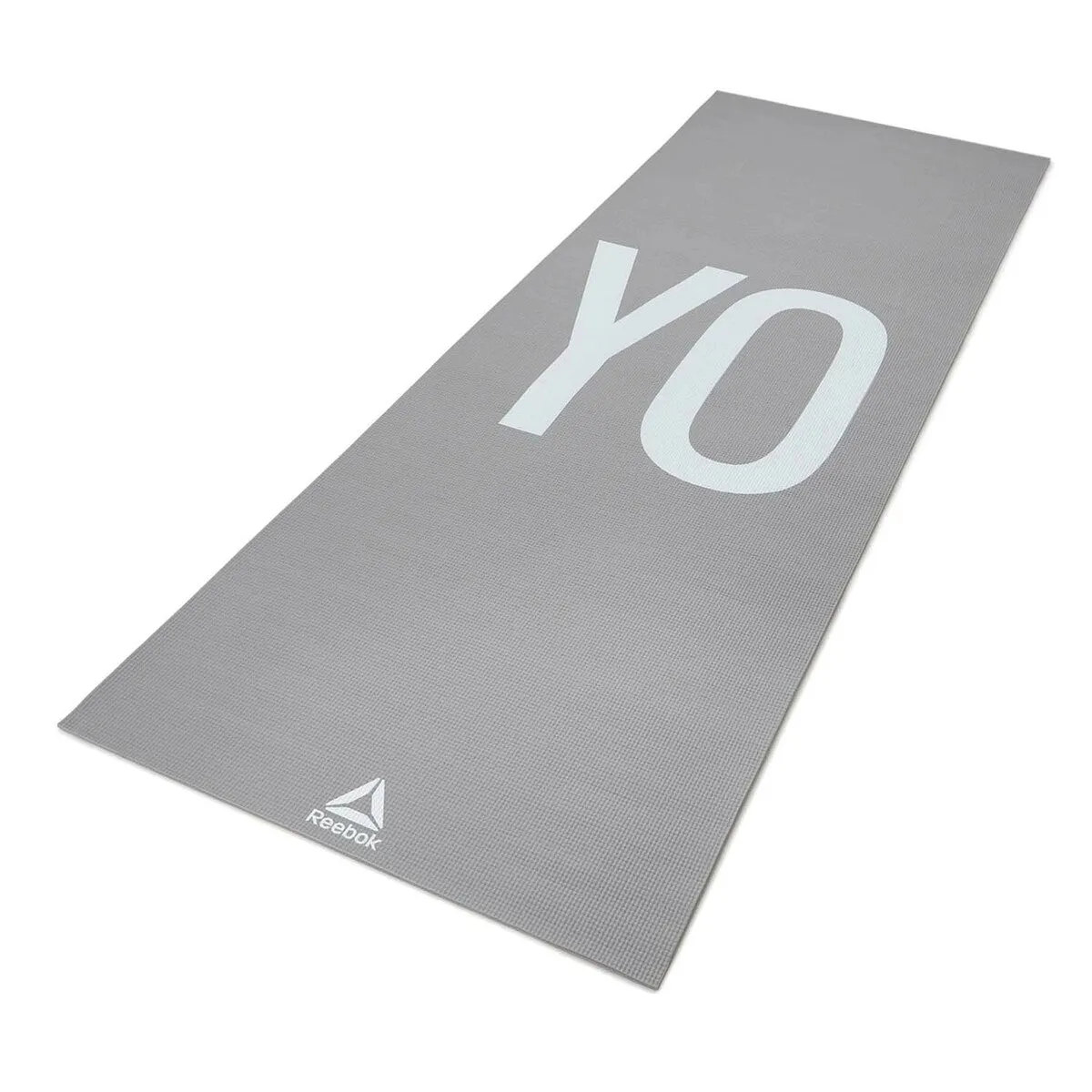 Reebok Double Sided 4mm Yoga Mat Grey