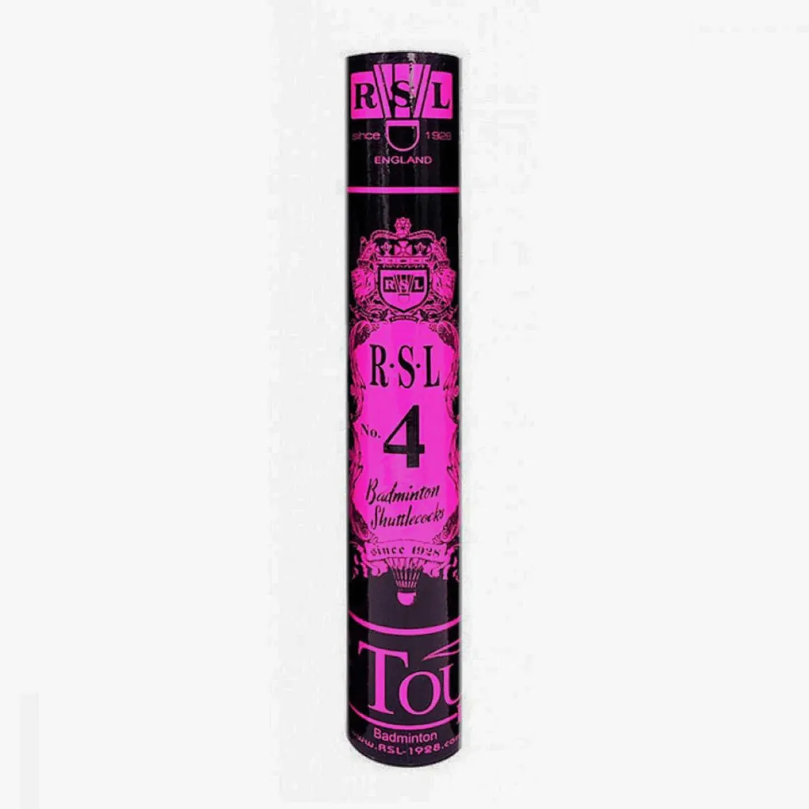 RSL Tourney No. 4 Badminton Feather Shuttlecock (Pack of 10)
