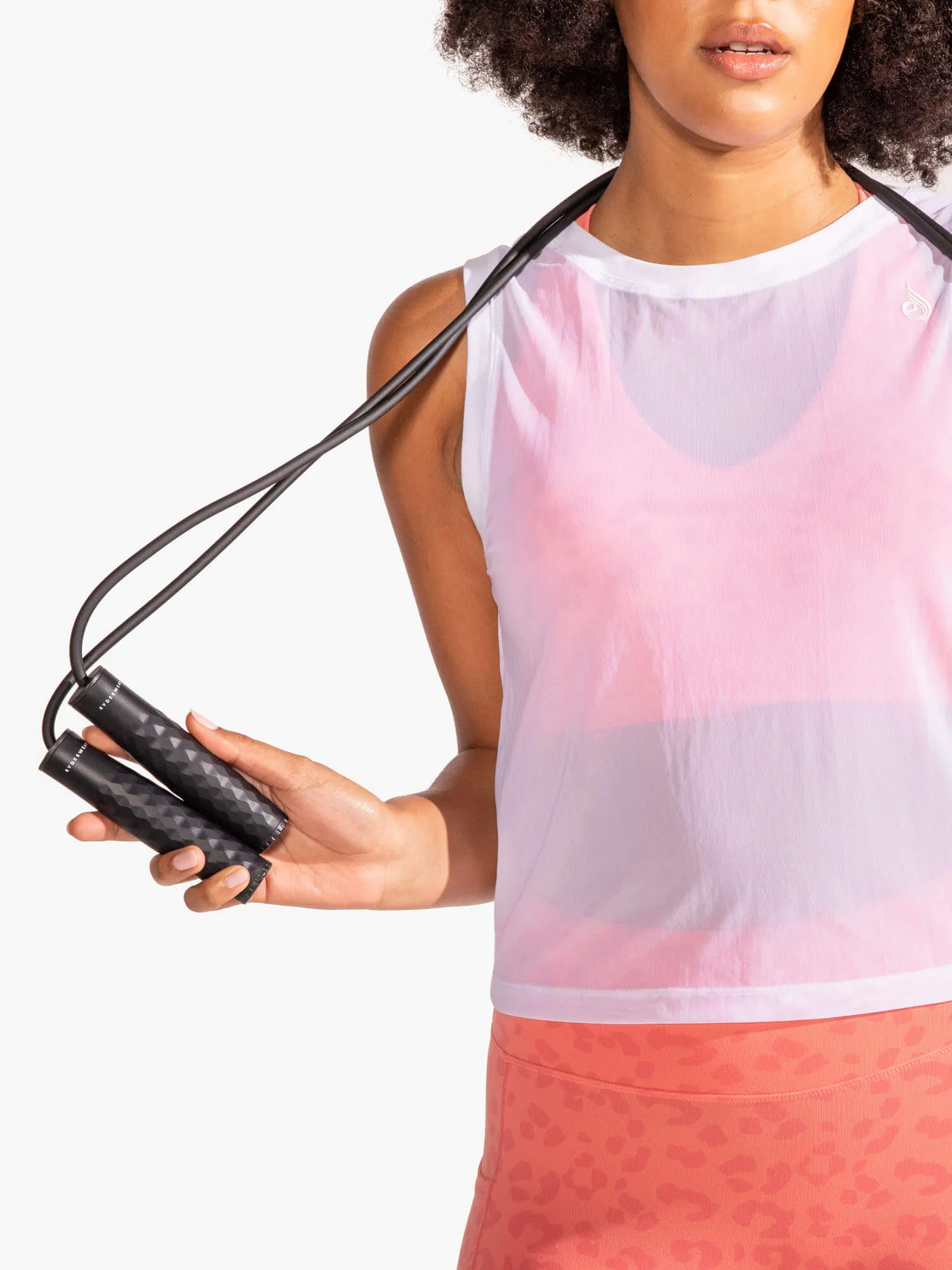 Ryderwear Weighted Skipping Rope - Black