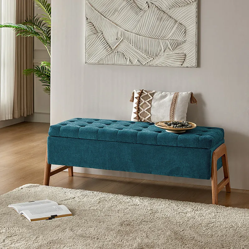 Salina Mid-century Modern Inspired Storage Bench