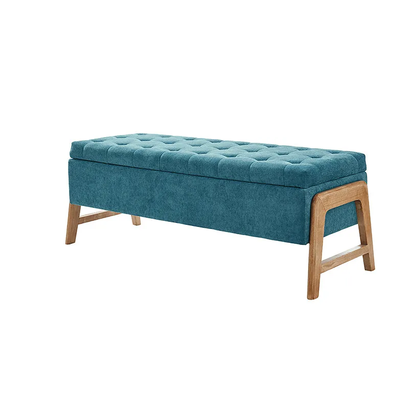 Salina Mid-century Modern Inspired Storage Bench