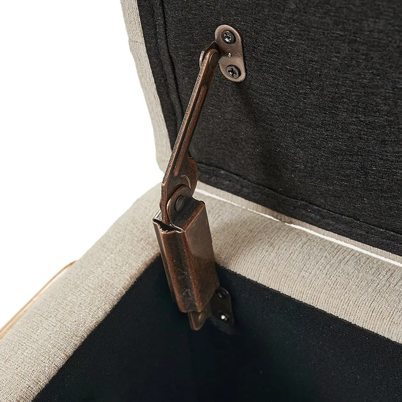 Salina Mid-century Modern Inspired Storage Bench