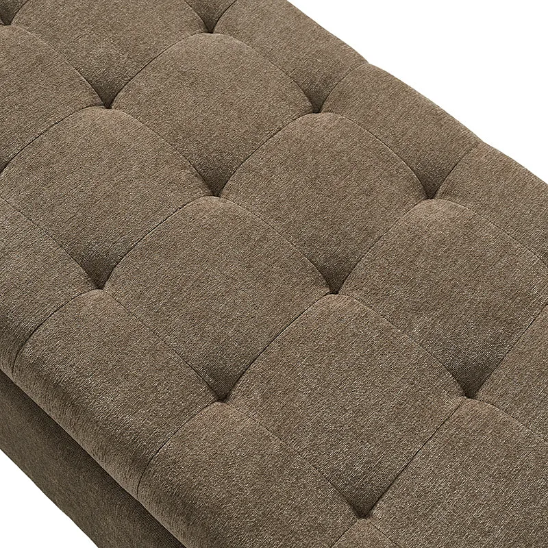 Salina Mid-century Modern Inspired Storage Bench