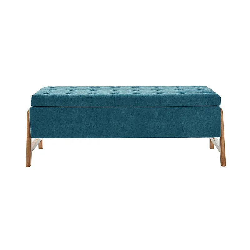 Salina Mid-century Modern Inspired Storage Bench