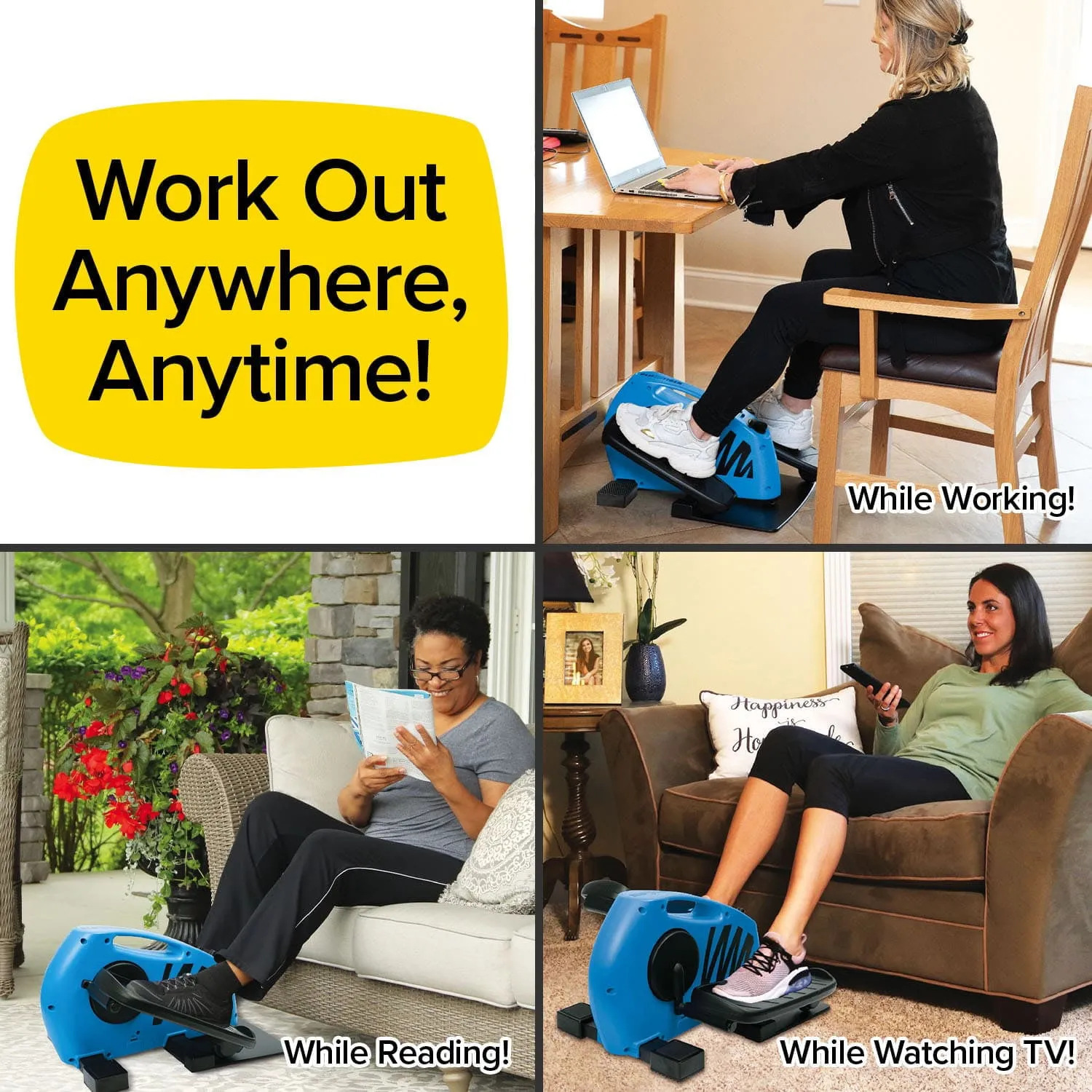 Seated Elliptical Machin Burn Calories While Working