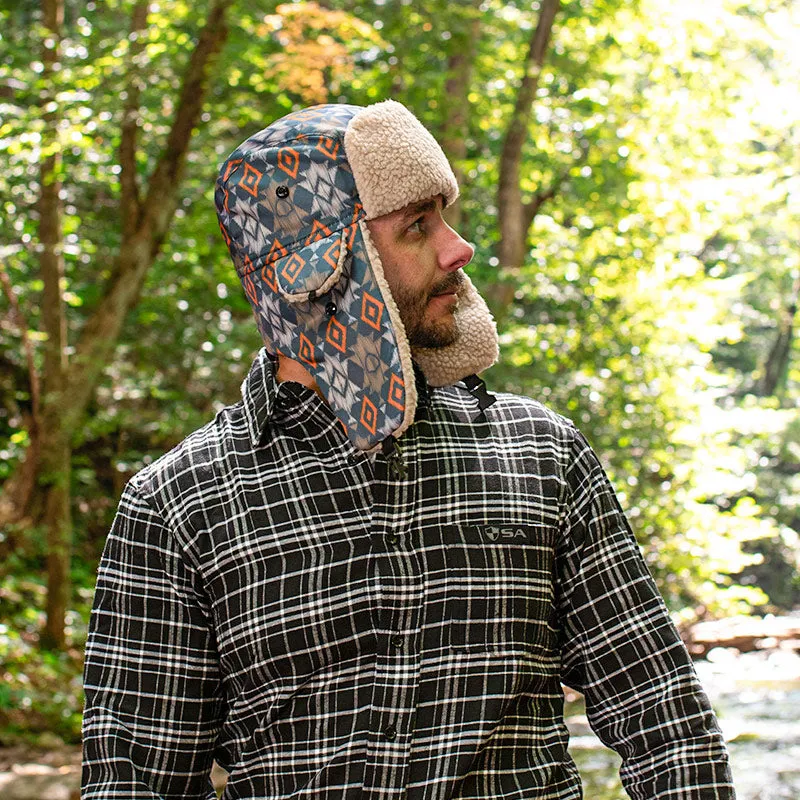 Trapper Hat | Chevron Cowboy