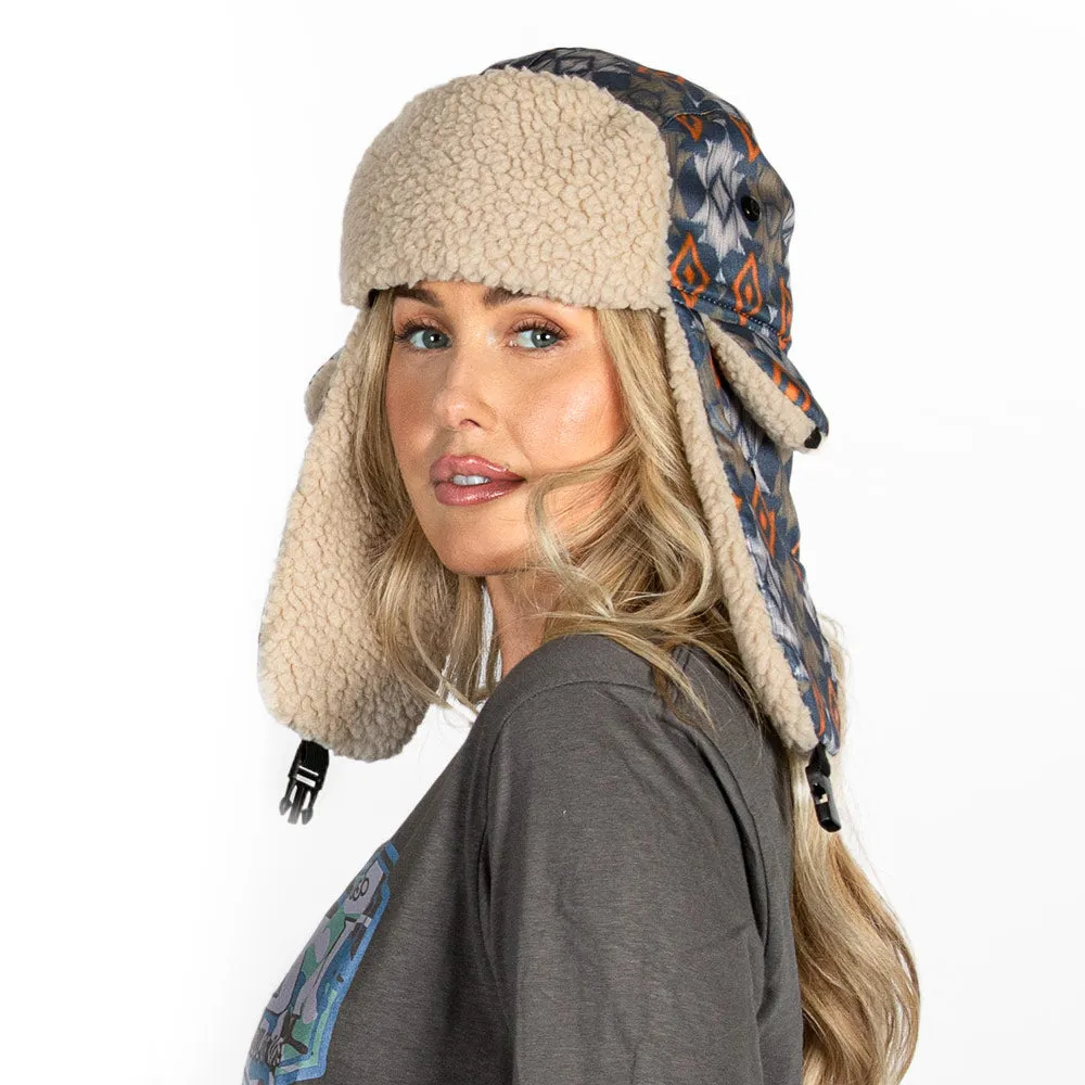 Trapper Hat | Chevron Cowboy