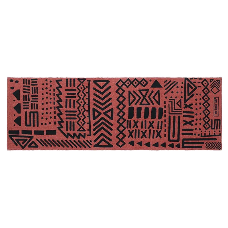 Tribal Handmade Non-Slip Yoga Exercise Mat | 24 x 72 Inches