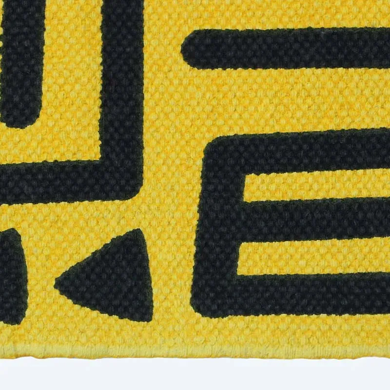 Tribal Handmade Non-Slip Yoga Exercise Mat | 24 x 72 Inches