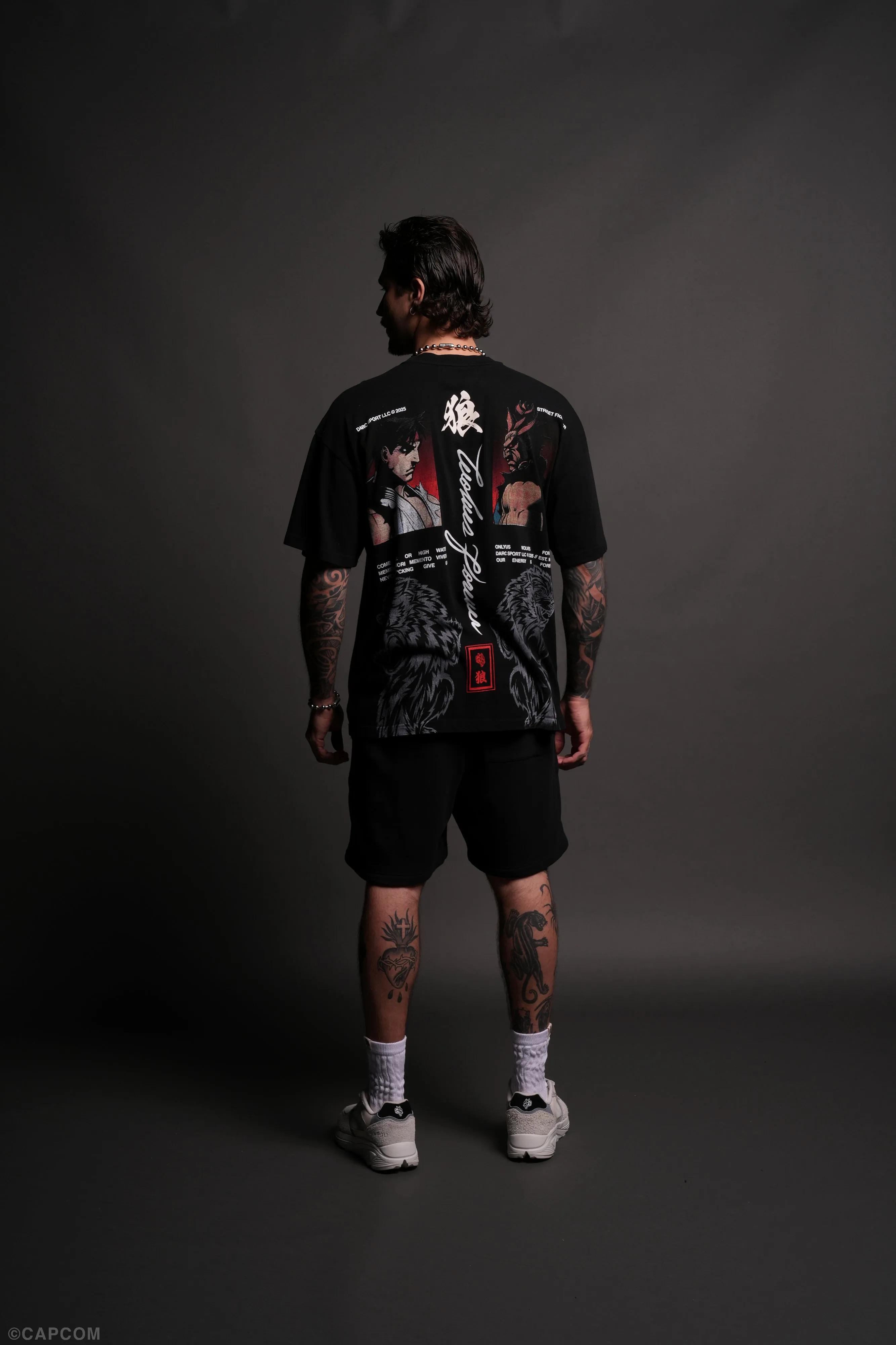Ultimate Battle "Premium" Oversized Tee in Black