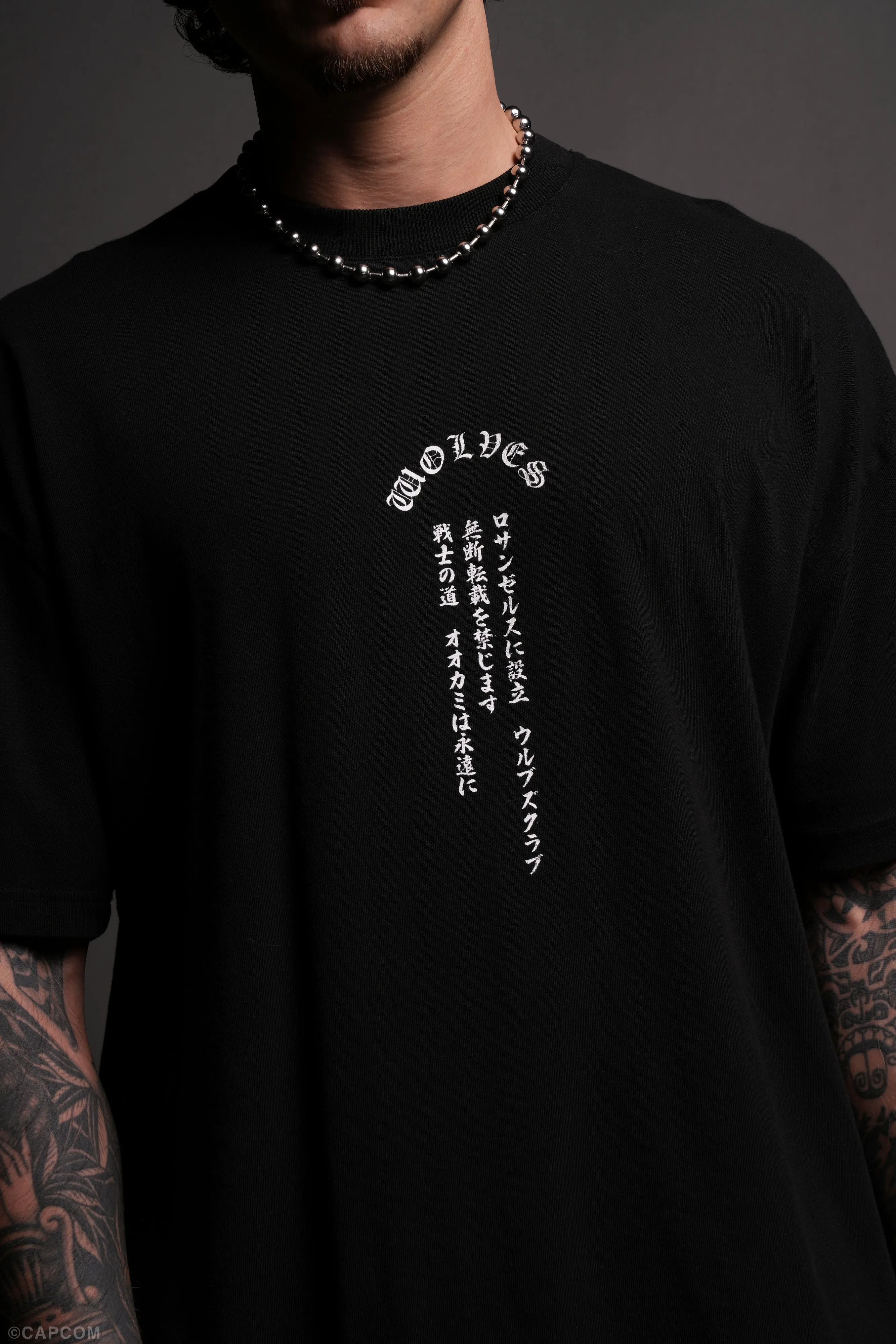 Ultimate Battle "Premium" Oversized Tee in Black
