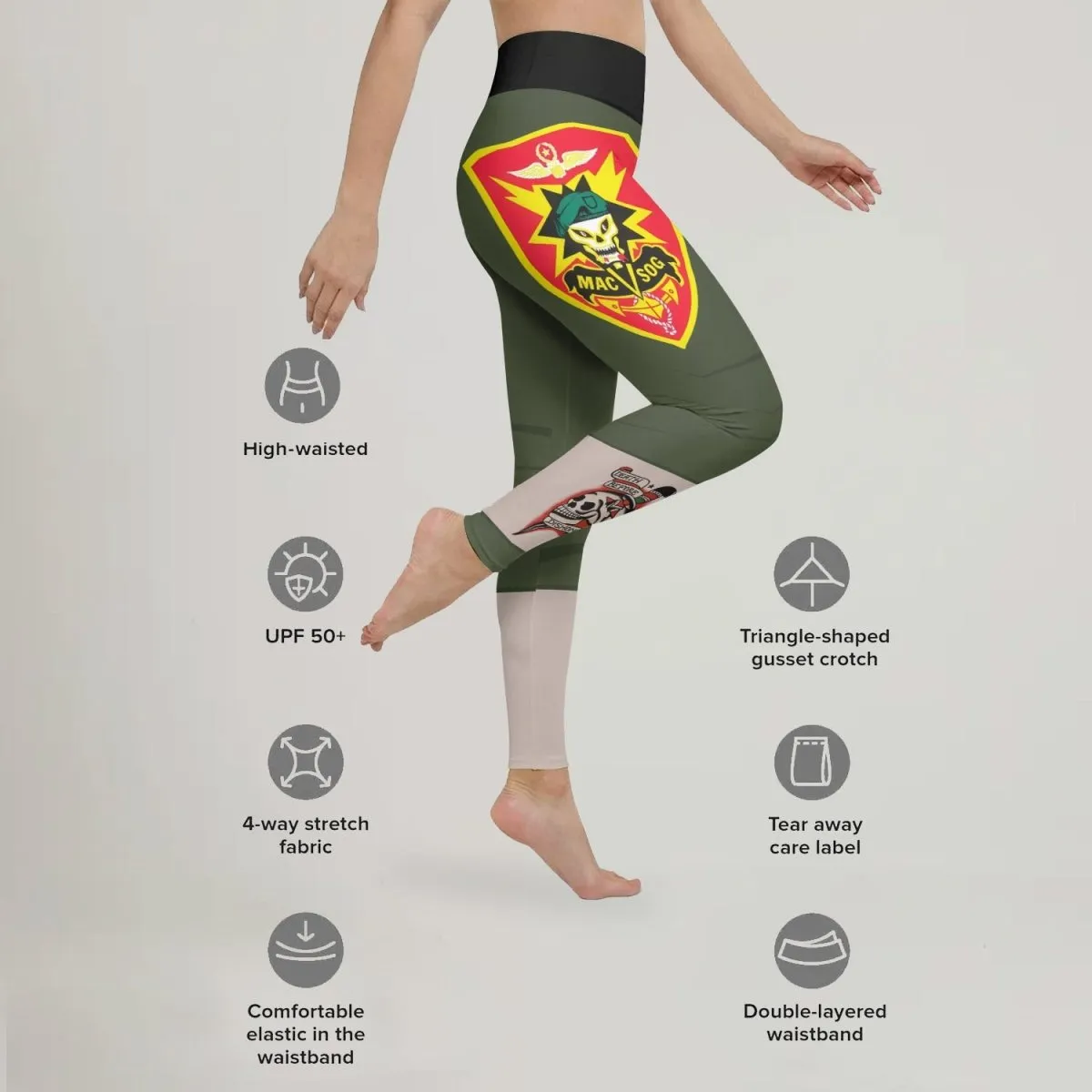 USA MACVSOG Veteran Leggings