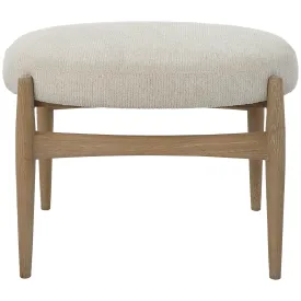 Uttermost Acrobat Off-White Small Bench