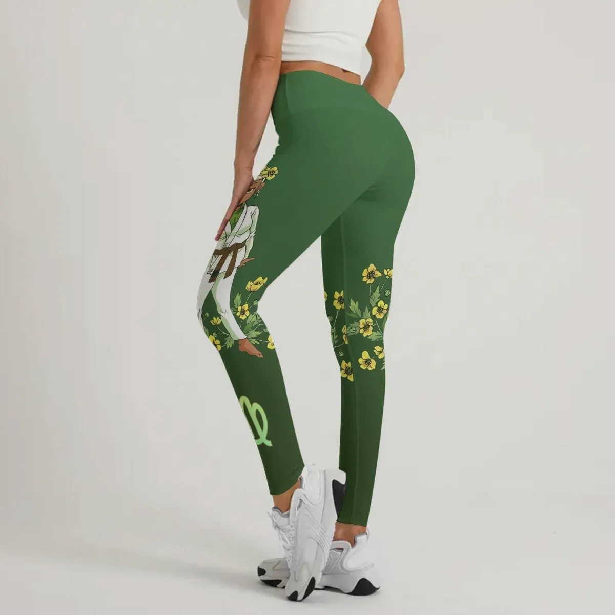 Virgo Mom Zodiac Fighter Leggings