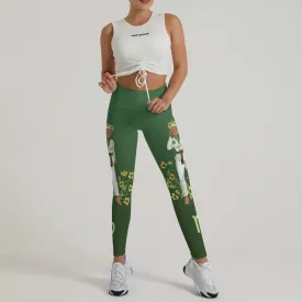 Virgo Mom Zodiac Fighter Leggings