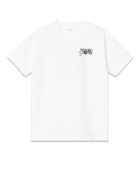 W' S/S Zipatone T-Shirt - White / Black