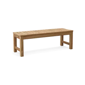 WAVERLEY 4' TEAK BENCH