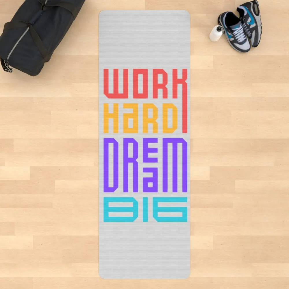 Yoga Mat - Work Hard